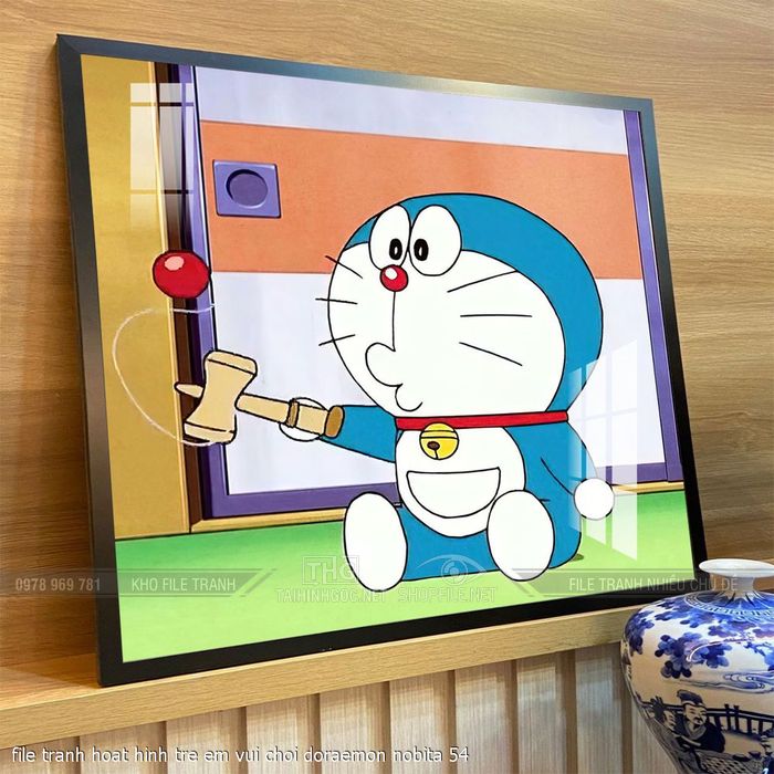 file tranh hoat hinh tre em vui choi doraemon nobita 54