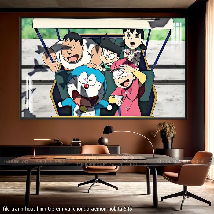 file tranh hoat hinh tre em vui choi doraemon nobita 545