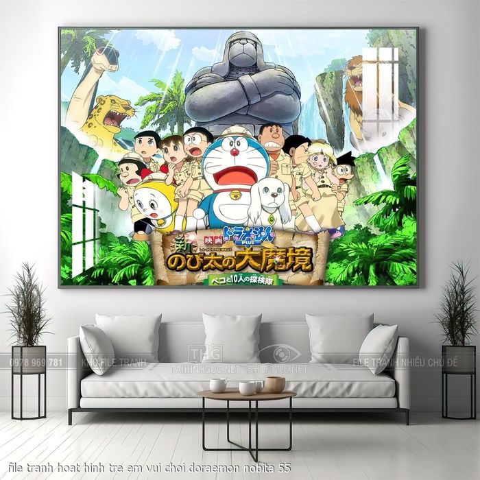 file tranh hoat hinh tre em vui choi doraemon nobita 55