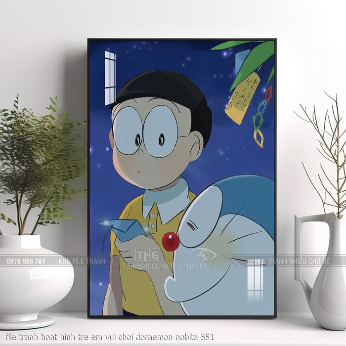file tranh hoat hinh tre em vui choi doraemon nobita 551