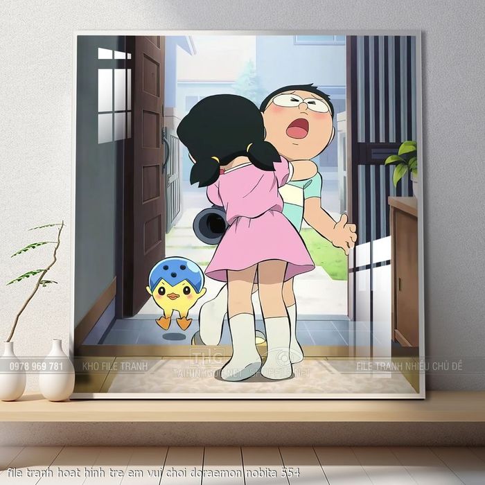 file tranh hoat hinh tre em vui choi doraemon nobita 554