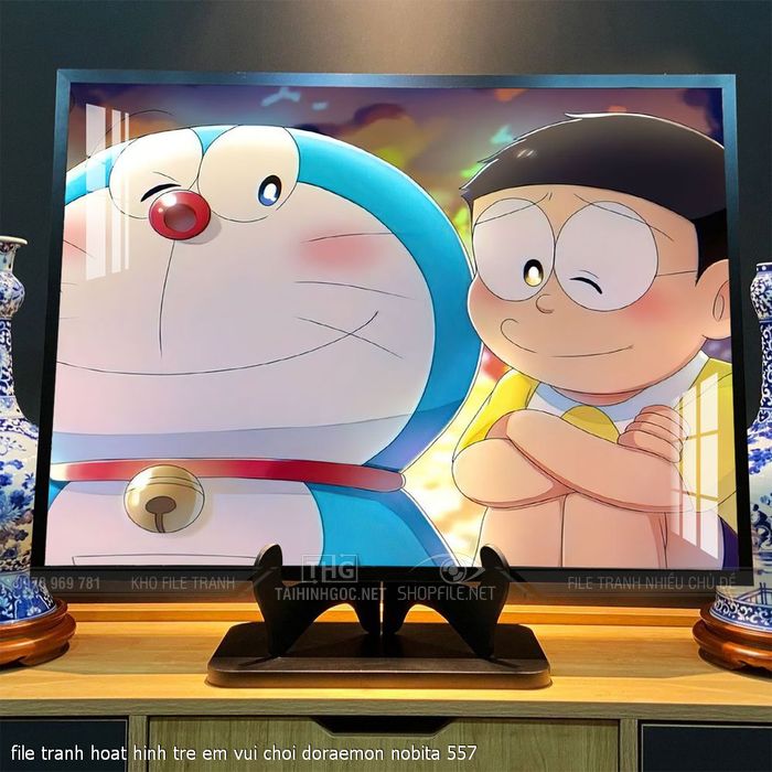 file tranh hoat hinh tre em vui choi doraemon nobita 557