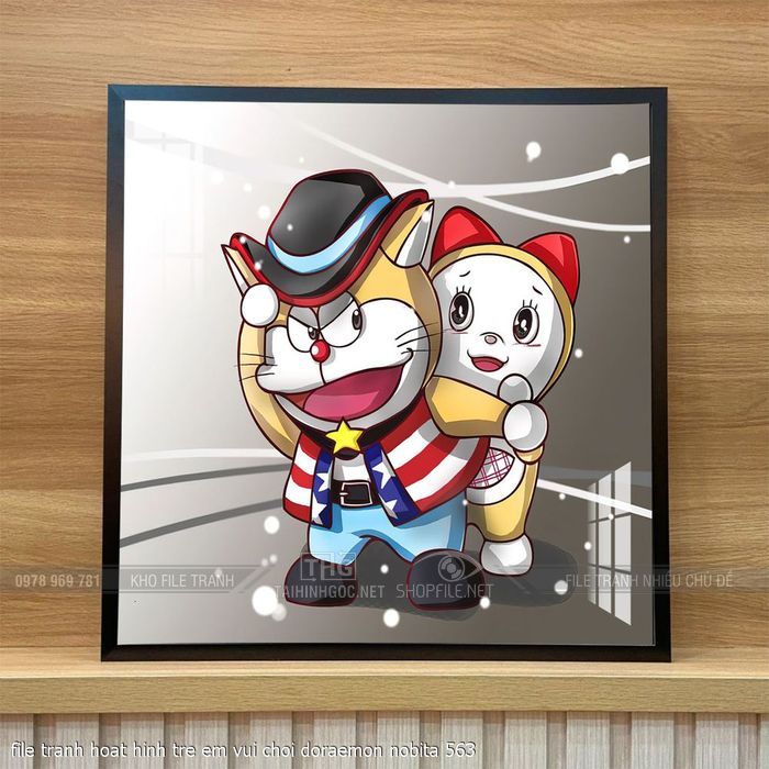 file tranh hoat hinh tre em vui choi doraemon nobita 563