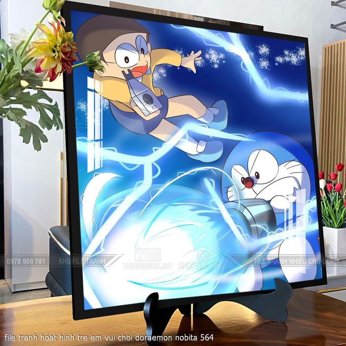 file tranh hoat hinh tre em vui choi doraemon nobita 564