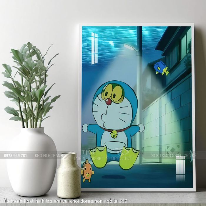 file tranh hoat hinh tre em vui choi doraemon nobita 569