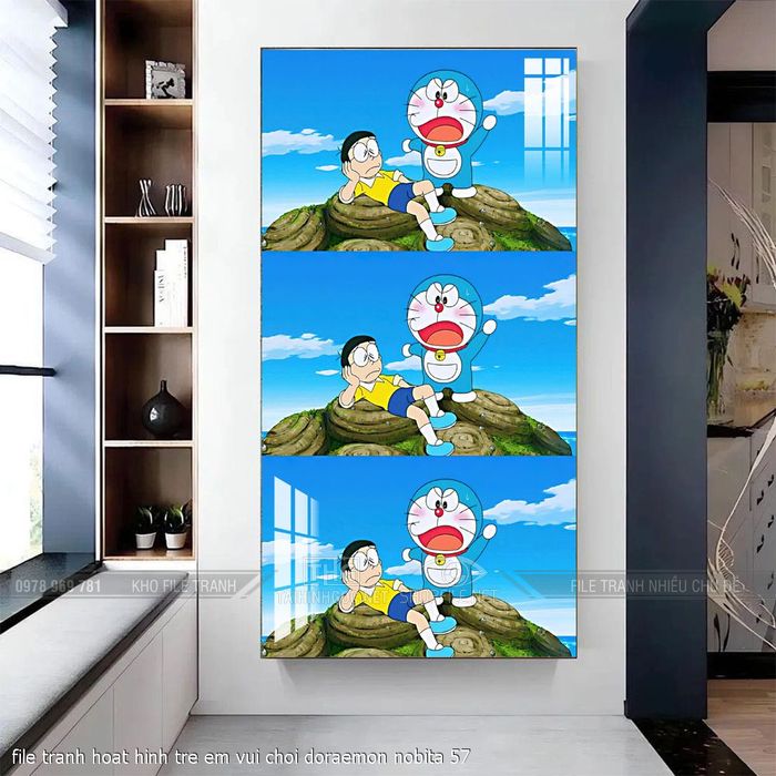 file tranh hoat hinh tre em vui choi doraemon nobita 57