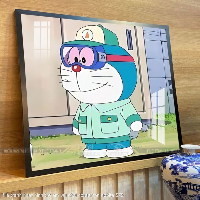 file tranh hoat hinh tre em vui choi doraemon nobita 575