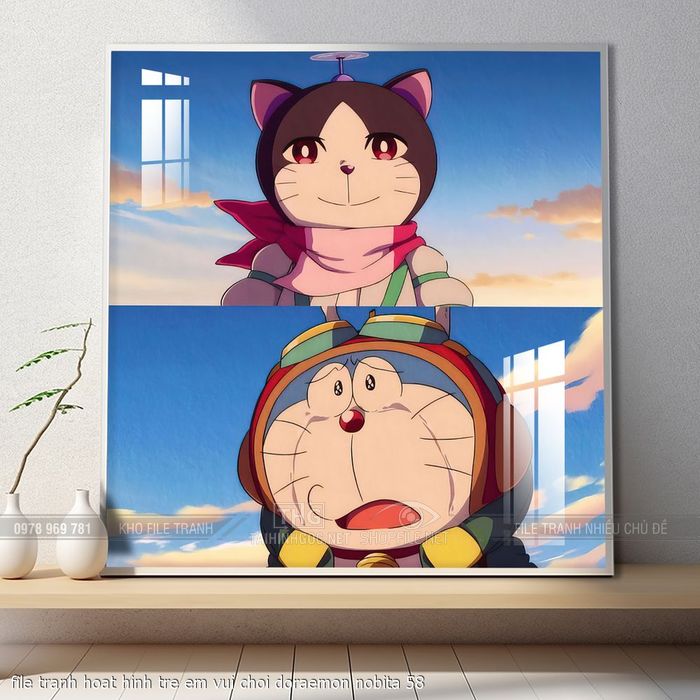 file tranh hoat hinh tre em vui choi doraemon nobita 58