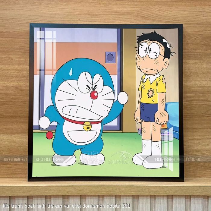 file tranh hoat hinh tre em vui choi doraemon nobita 581