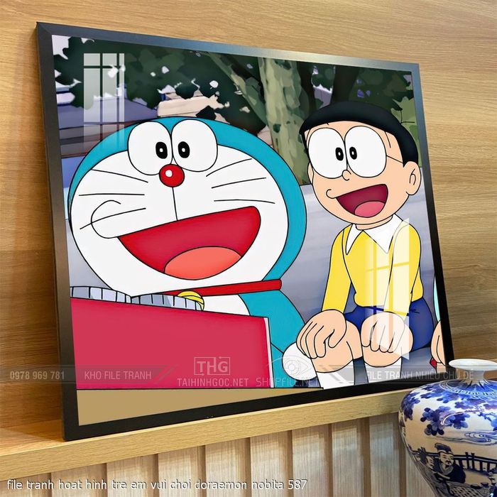 file tranh hoat hinh tre em vui choi doraemon nobita 587