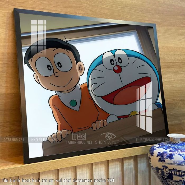 file tranh hoat hinh tre em vui choi doraemon nobita 594