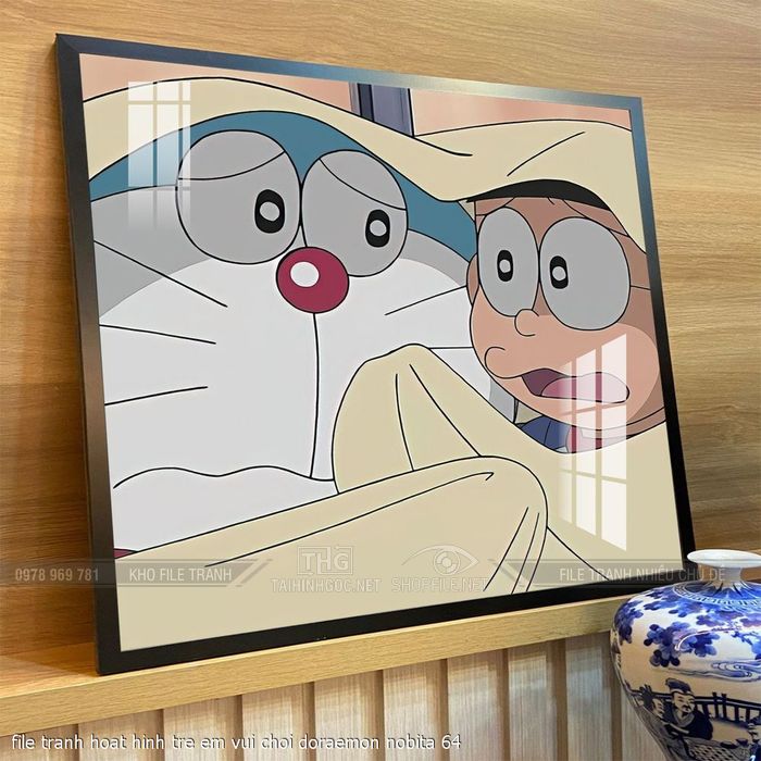 file tranh hoat hinh tre em vui choi doraemon nobita 64