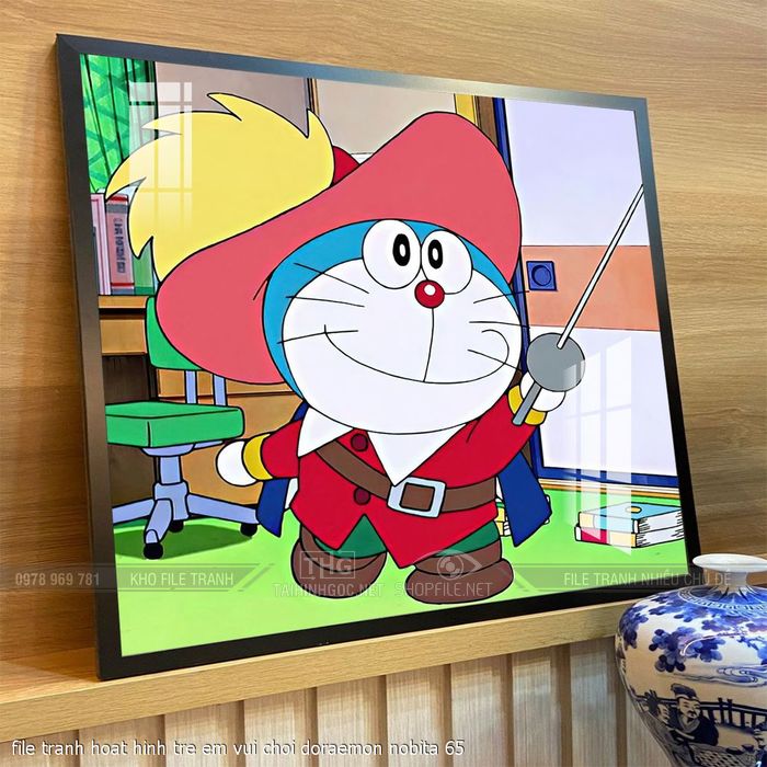 file tranh hoat hinh tre em vui choi doraemon nobita 65