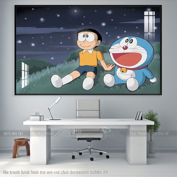 file tranh hoat hinh tre em vui choi doraemon nobita 69