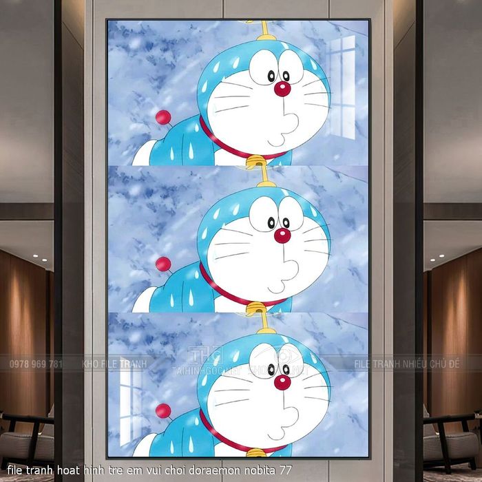 file tranh hoat hinh tre em vui choi doraemon nobita 77