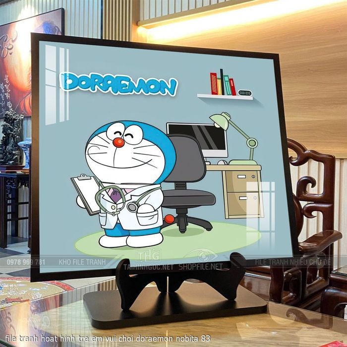 file tranh hoat hinh tre em vui choi doraemon nobita 83