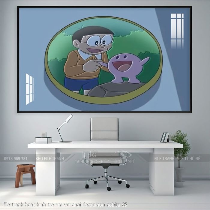 file tranh hoat hinh tre em vui choi doraemon nobita 85