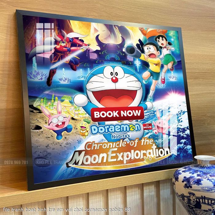 file tranh hoat hinh tre em vui choi doraemon nobita 88