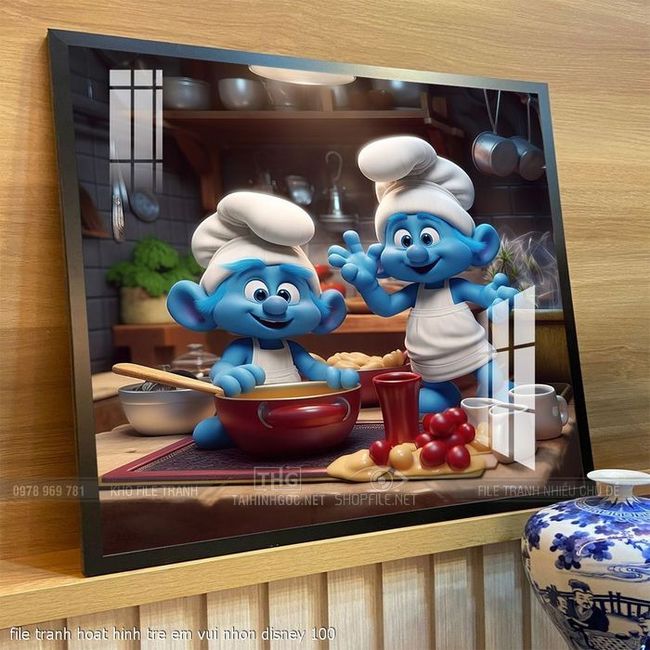 file tranh hoat hinh tre em vui nhon disney 100