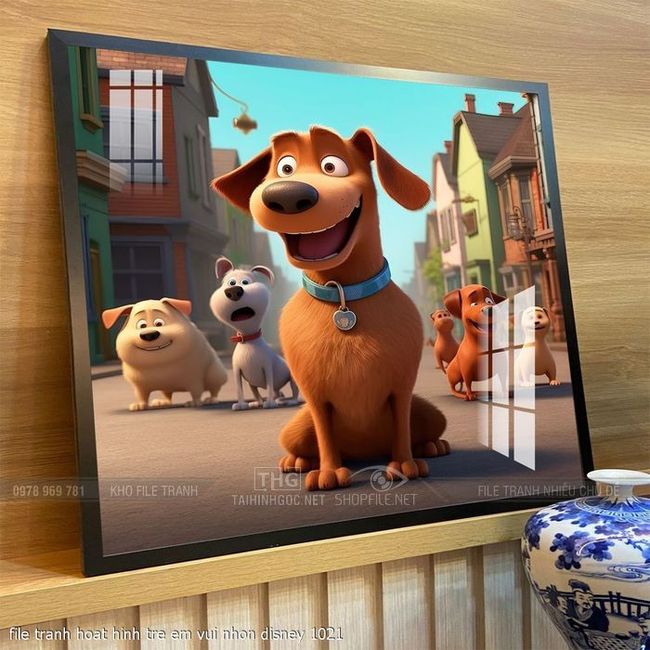 file tranh hoat hinh tre em vui nhon disney 1021
