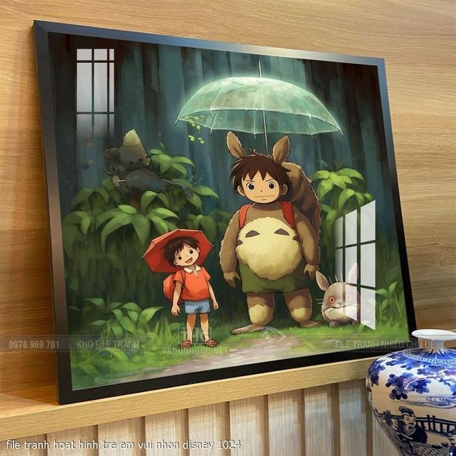 file tranh hoat hinh tre em vui nhon disney 1024