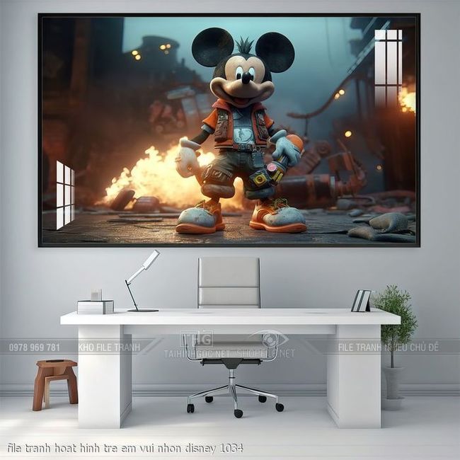 file tranh hoat hinh tre em vui nhon disney 1034