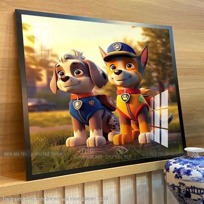 file tranh hoat hinh tre em vui nhon disney 1155