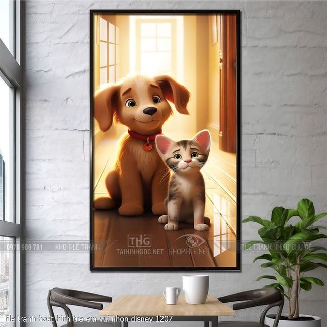 file tranh hoat hinh tre em vui nhon disney 1207