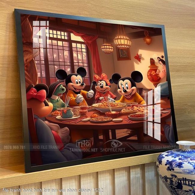 file tranh hoat hinh tre em vui nhon disney 1512