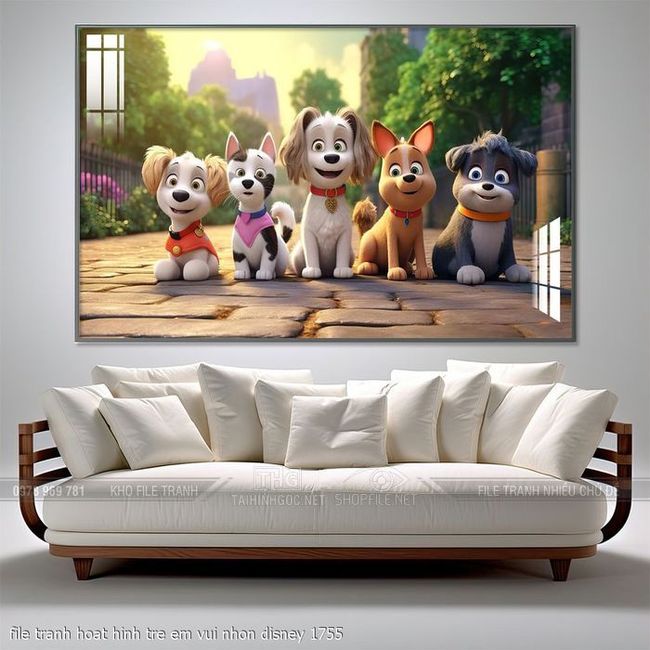 file tranh hoat hinh tre em vui nhon disney 1755