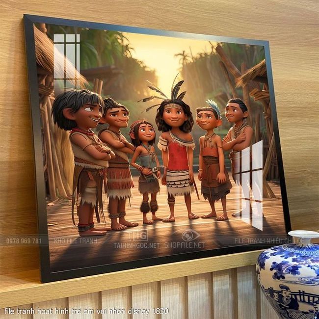 file tranh hoat hinh tre em vui nhon disney 1850
