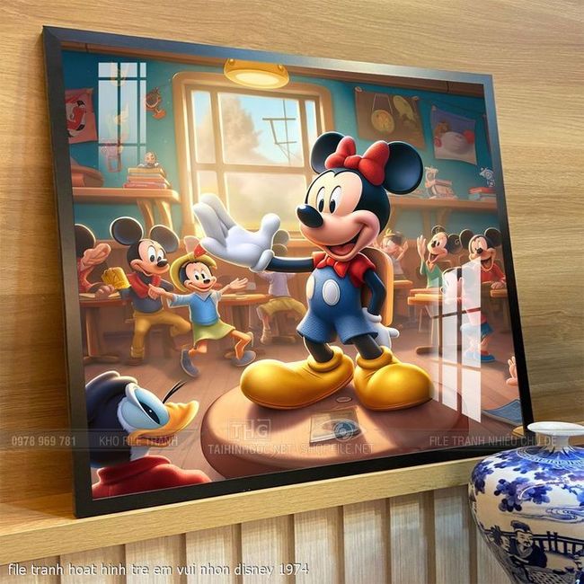 file tranh hoat hinh tre em vui nhon disney 1974