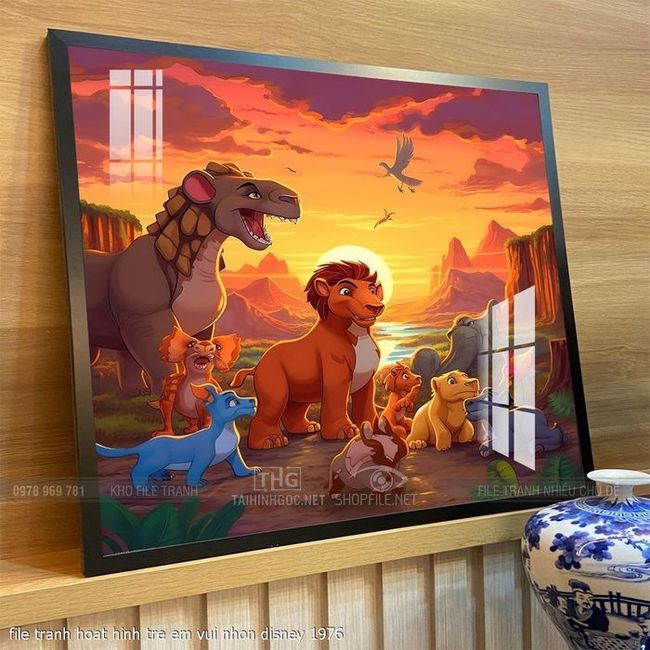 file tranh hoat hinh tre em vui nhon disney 1976