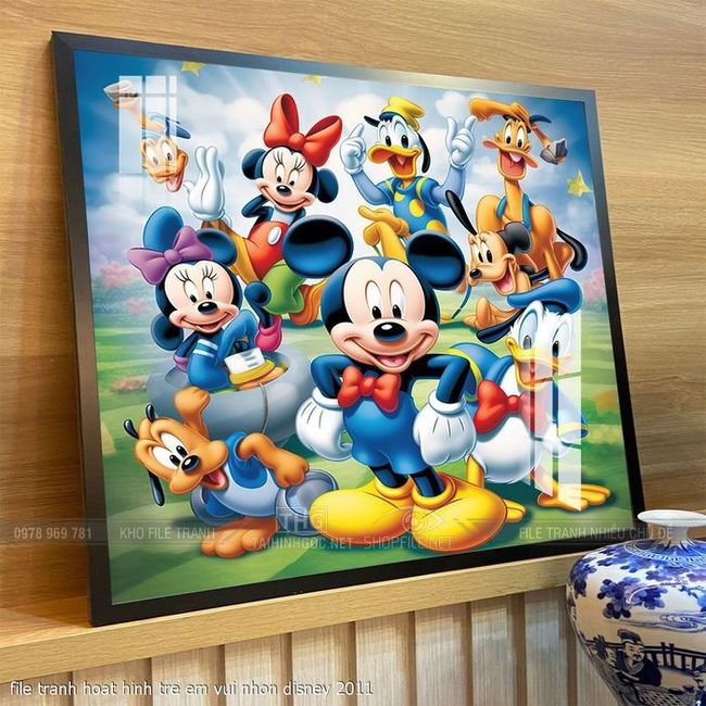 file tranh hoat hinh tre em vui nhon disney 2011