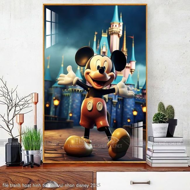 file tranh hoat hinh tre em vui nhon disney 2015