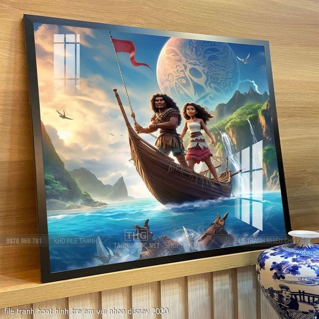 file tranh hoat hinh tre em vui nhon disney 2020
