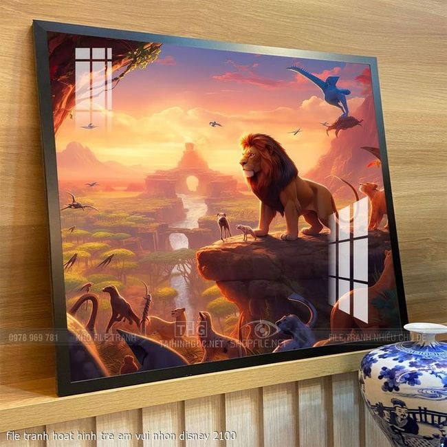 file tranh hoat hinh tre em vui nhon disney 2100