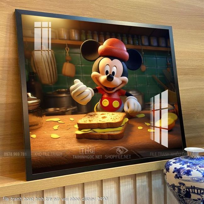 file tranh hoat hinh tre em vui nhon disney 2490