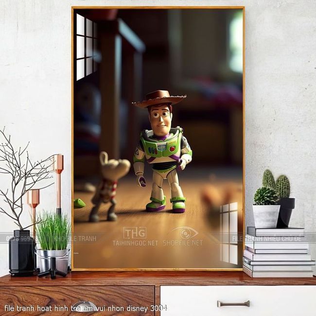 file tranh hoat hinh tre em vui nhon disney 3004