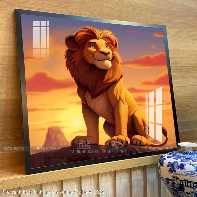 file tranh hoat hinh tre em vui nhon disney 3036