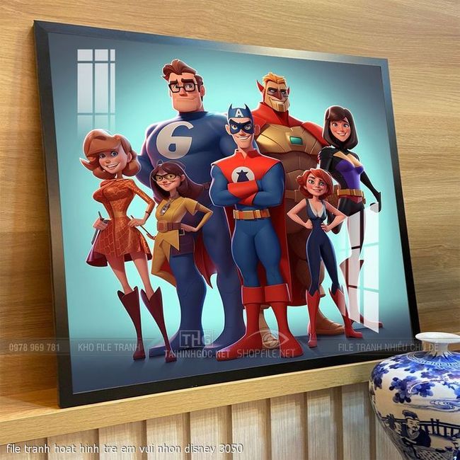 file tranh hoat hinh tre em vui nhon disney 3050