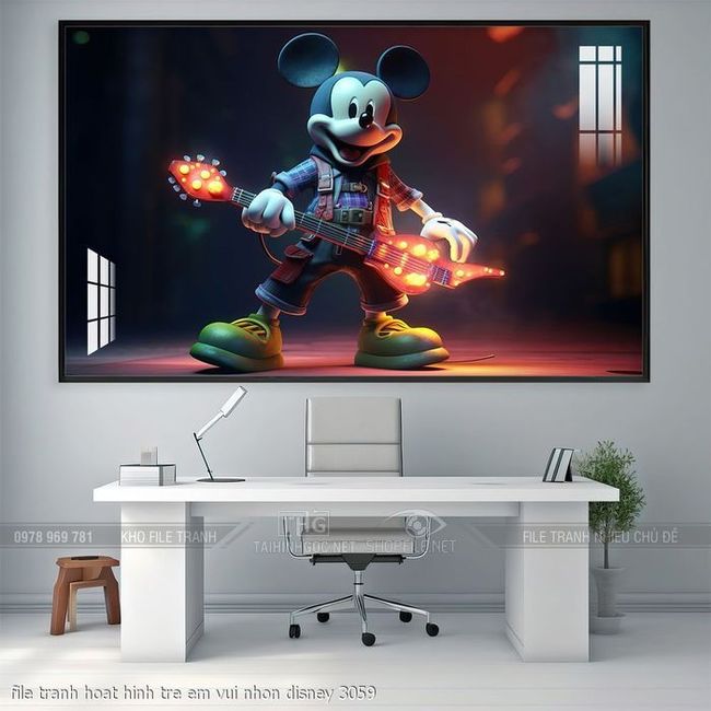 file tranh hoat hinh tre em vui nhon disney 3059