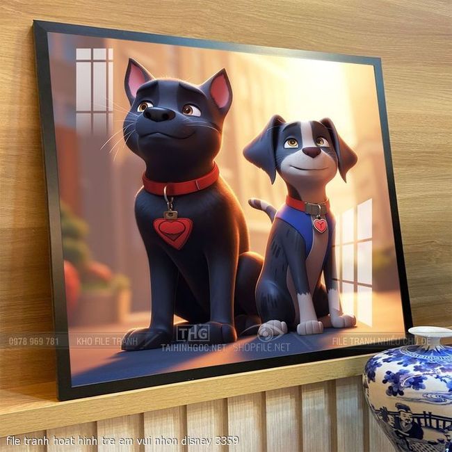 file tranh hoat hinh tre em vui nhon disney 3359