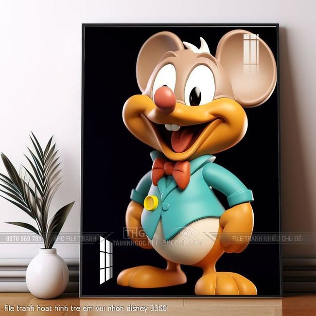 file tranh hoat hinh tre em vui nhon disney 3360
