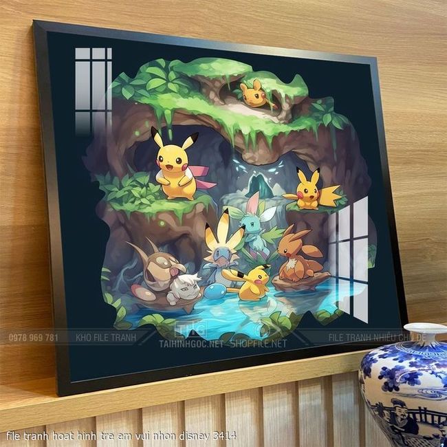 file tranh hoat hinh tre em vui nhon disney 3414