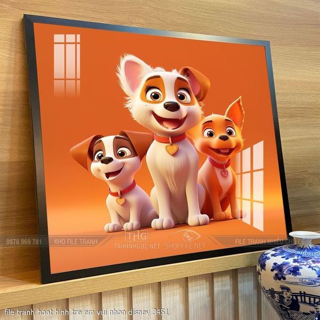 file tranh hoat hinh tre em vui nhon disney 3451