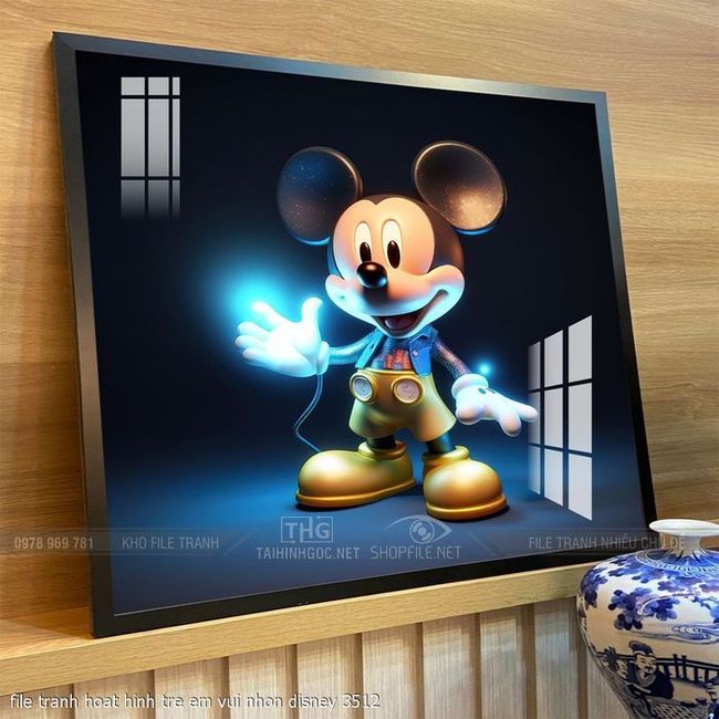 file tranh hoat hinh tre em vui nhon disney 3512