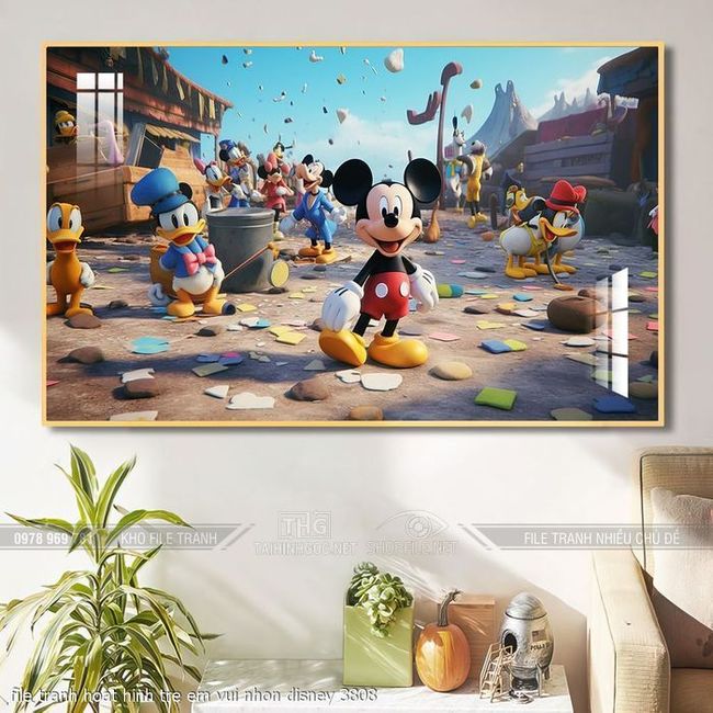 file tranh hoat hinh tre em vui nhon disney 3808