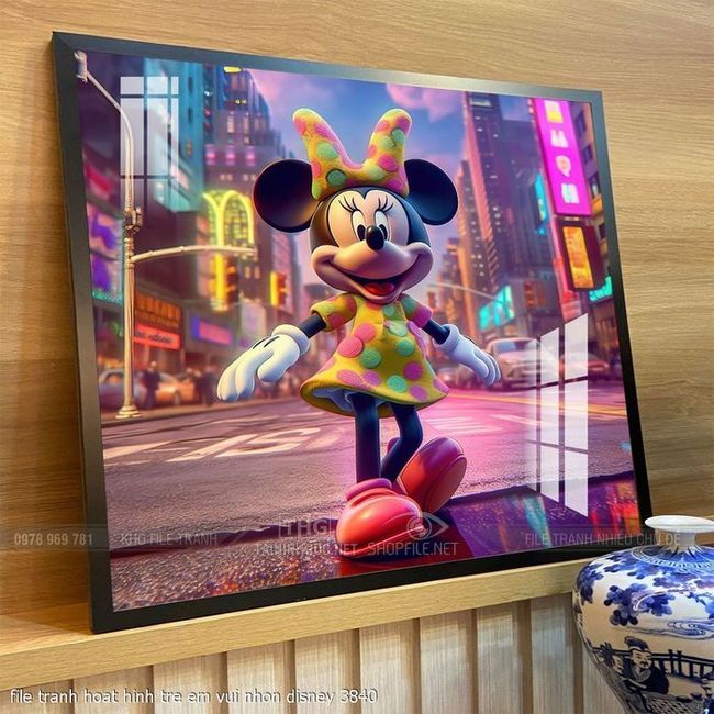 file tranh hoat hinh tre em vui nhon disney 3840
