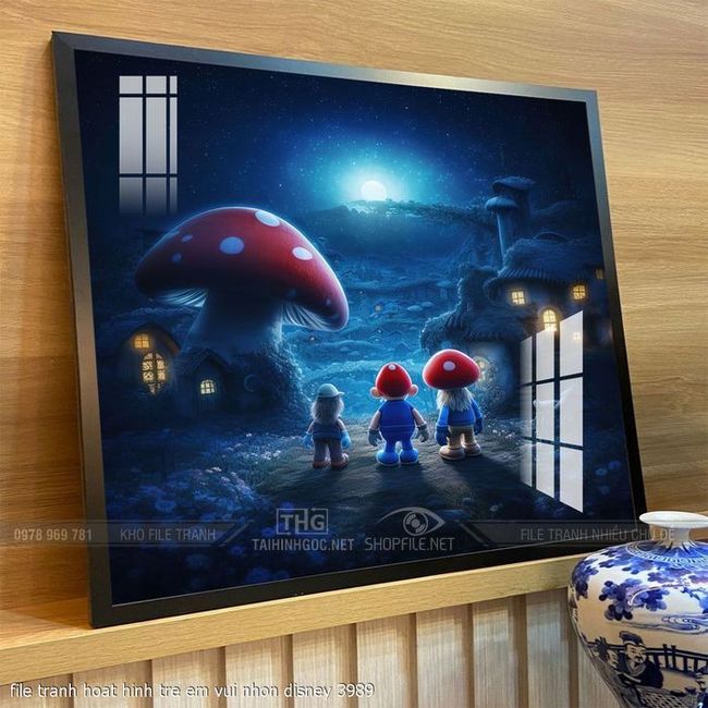 file tranh hoat hinh tre em vui nhon disney 3989